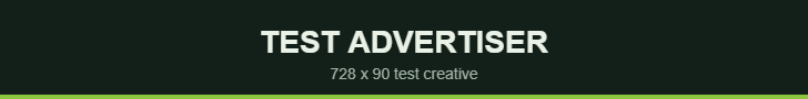 Test Advertiser banner